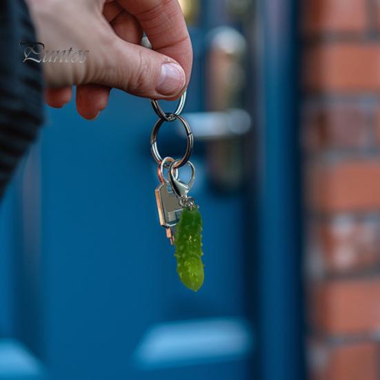 1/2/3 комплекта эмоциональная поддержка брелок для ключей Pickle Design подвеска с карманом объятия открытка тонкая работа металлический смоляной брелок позитивный подарок