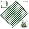 12 Pcs Plant Support Garden Plant Rack Climbing Vine Rack Arms Cage Expandable Potted Frame Plant
