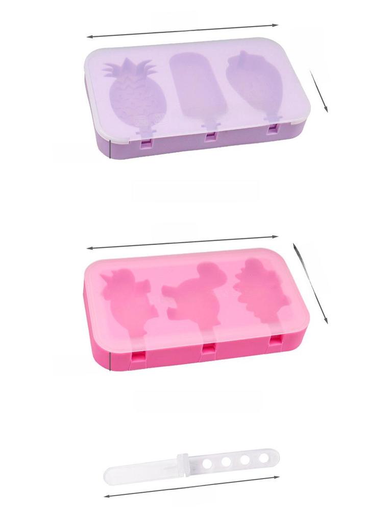 Креативная силиконовая форма для мороженого на палочке для домашних угощений