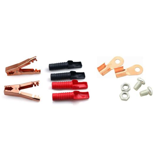 2Pcs Insulated Clip Heavy Duty Anti-corrosive Reliable 200A Car Battery Electric Lead Clip for Caravan