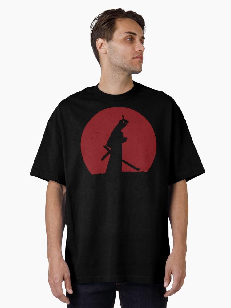 Samurai Jack Samurai-Jack-Silhouette Oversized T-Shirt