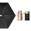 Nanjiao Creative 14cm Ultra-Mini 6-Fold Flat Sun Umbrella