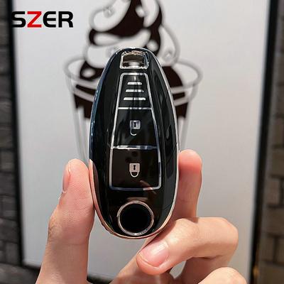 Новый ТПУ Чехол-накладка для автомобильного ключа-пульта для Suzuki Baleno Ertiga Ciaz Ignis Kizashi Swift SX4 S-cross Vitars Аксессуары для сумки-брелока