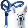 Dog Head Halter with Safety Strap - Stops Heavy Pulling On The Leash - Padded Headcollar for Small Medium and Large Dog Sizes