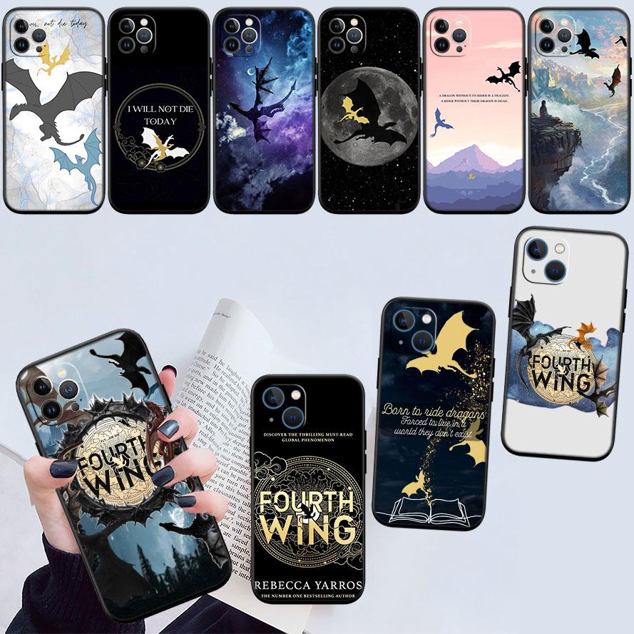 IK30 Fourth wing dragons New High-End Shell Phone Case for Redmi Note 13 14 Pro+ Plus A3 A3X 13X 13C 13R 14S 14C 14R