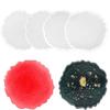 Epoxy DIY Placemat Silicone Cup Mats Coaster Mold Tray Mould Resin Casting Mold Pad Making Tools