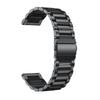 For TicWatch Atlas/Pro 5 Enduro Titanium Alloy Watch Band 24mm 3-Bead Wrist Strap
