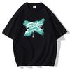 INS Fashion Man футболка свободного покроя с короткими рукавами из 100% хлопка, повседневная футболка, размер S-5XL