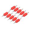 20pcs Tattoo Handle Grip 25mm 5RT Portable Individual Package Disposable Tattoo Hand Tube Red