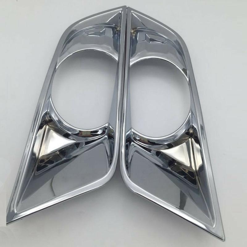 Car Accessories Fog Light Cover For Ford Ranger T7 2016 2017 2018 Wildtrak
