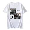 Унисекс футболка с принтом One Direction Хлопок Высокое качество для Весны Лета Футболка Круглый вырез Популярная Ретро Футболка Camisetas