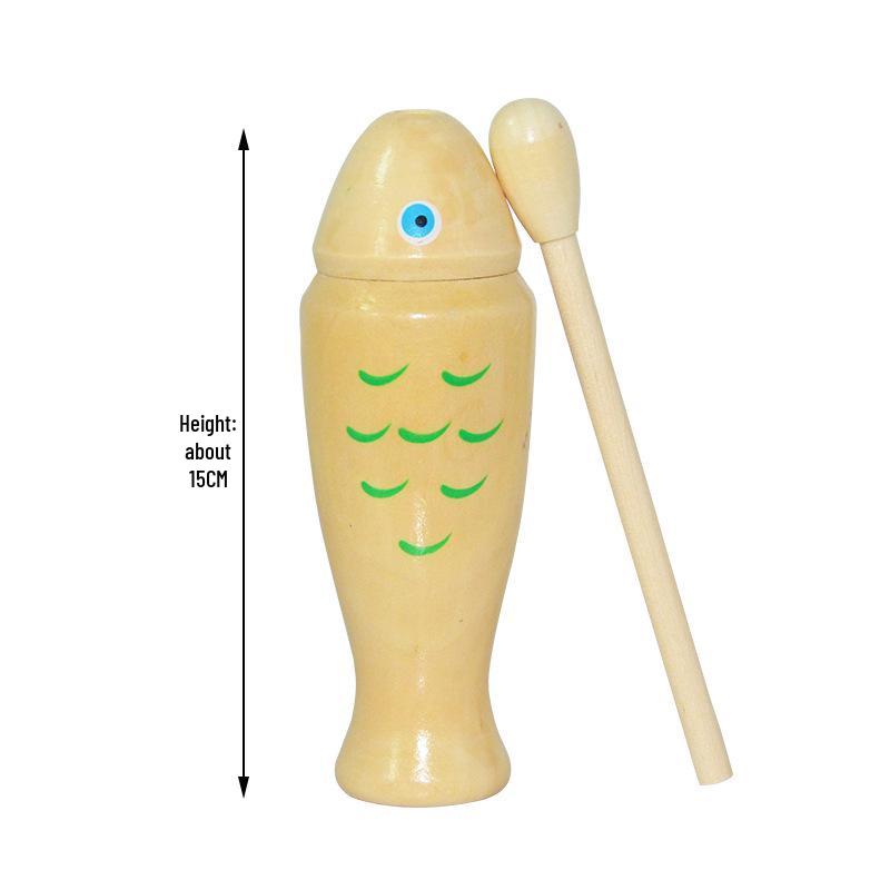 Детские музыкальные инструменты Орфа: Треугольник, Кастаньеты, Маракасы, Бубен, Деревянные бруски, Тарелки