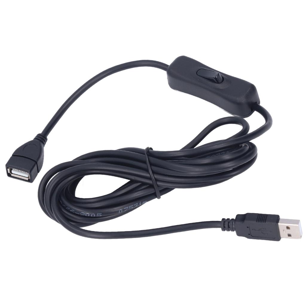 Удлинительный кабель USB-переключателя Удлинительный кабель USB для настольной лампы поддерживает питание и передачу данных 3 м / 9.