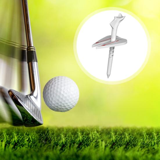 6 шт. Гольф-тисы уменьшают вращение мяча, пластиковые гольф-тисы увеличивают дальность и точность гольф-удара, гольф-оборудование для энтузиастов гольфа