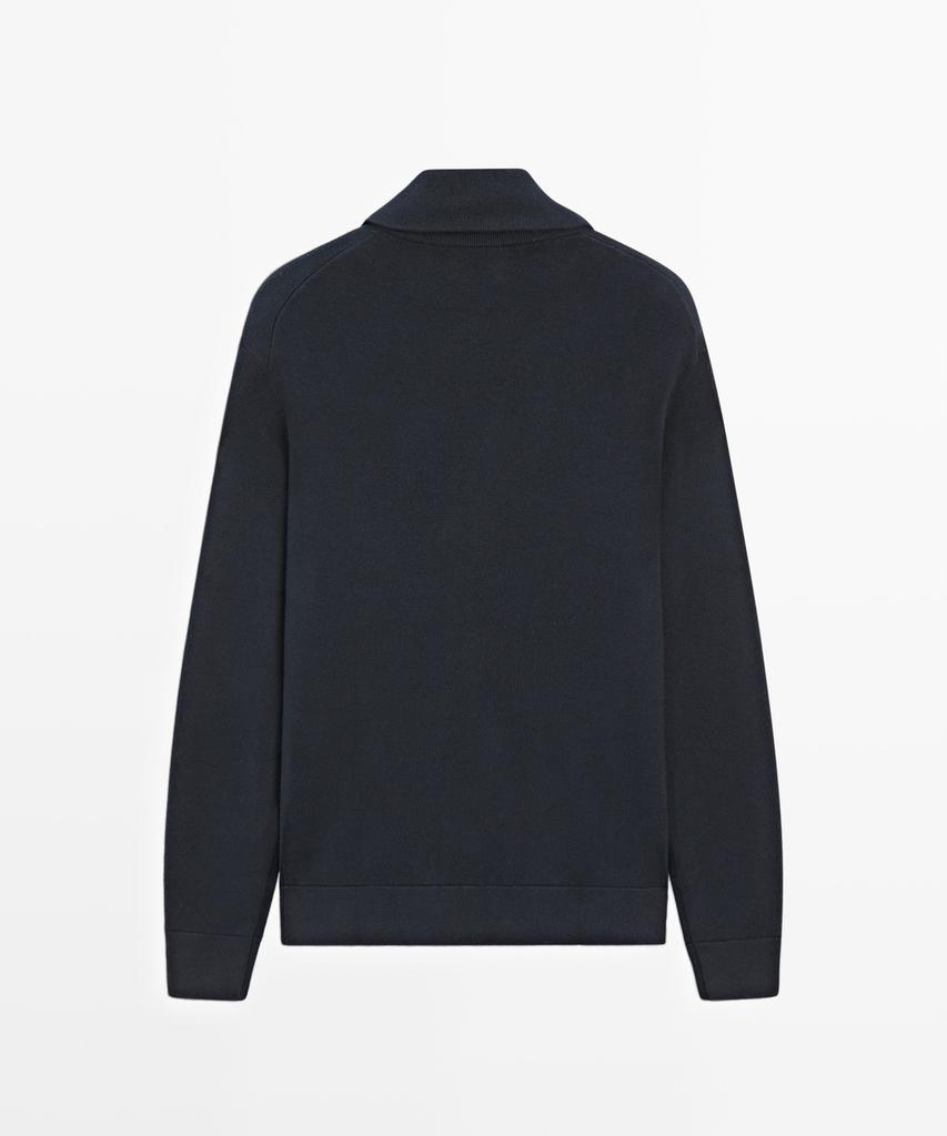 Massimo Dutti Кардиган на молнии из 100% хлопка
