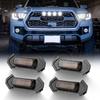 4x Комплект светодиодных белых огней решетки в стиле Raptor для Toyota Tacoma TRD Pro 2016-
