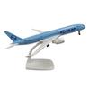 Модель самолета Airbus 350 Korean Air 19 см, металлическая, литая, масштабная, детские игрушки, коллекционные самолеты