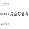Эмблема автомобиля Range Rover с зеркальной отделкой для украшения внедорожника