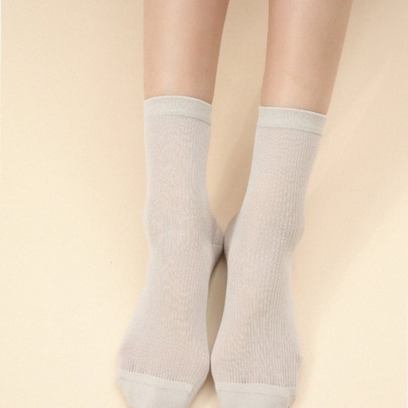 EAU CLAIR Summer Silky Socks