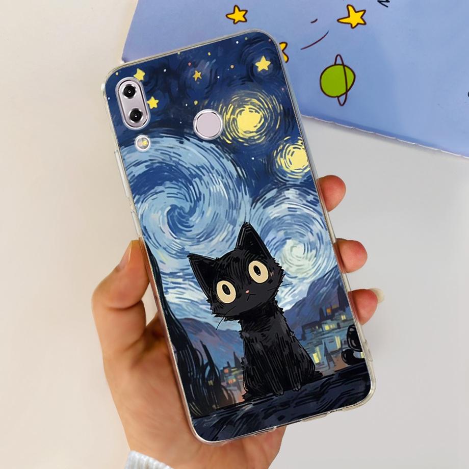 For Asus Zenfone 5 ZE620KL ZF620KL Cover Case Fundas Soft Silicone TPU Clear Phone Cases Protective Coque Astronaut Butterfly