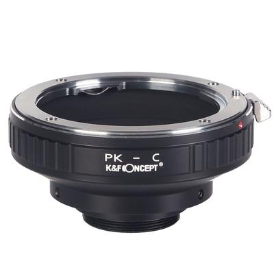 Адаптер крепления объектива Concept K Mount для объектива C Mount K&F KF-PKC (Конвертер Pentax)