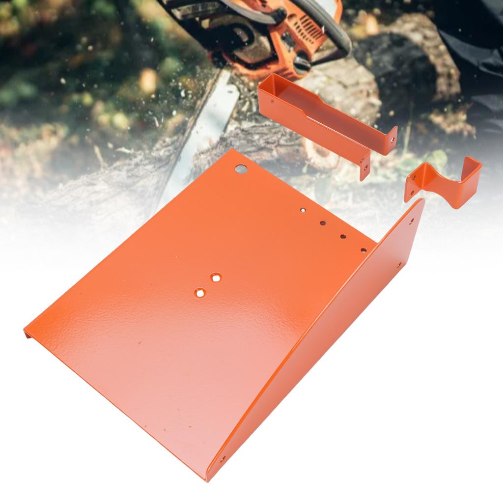Держатель для бензопилы Подходит для MS250 MS251 MS170 MS171 MS172 Настенное крепление для бензопилы Сверхпрочная стойка для пилы Полка Держатель для хранения в гараже
