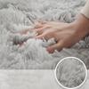 Прикроватные коврики из искусственной шерсти, защита пола, ковер с длинным ворсом, подушка для дивана, домашний декор