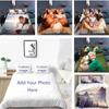 Personalized Bedding With Your Own Photo Name Duvet Cover For Children And Adults Custom Microfiber Family