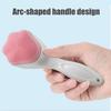 Silicone Face Scrubber Handheld Cat Paw Design Facial Cleansing Brush for Exfoliating Massaging Blackheads Removal Boby Lotion Application