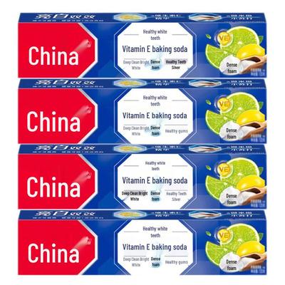 Зубная паста Zhonghua Healthy White с витамином Е и пищевой содой (4-Pack)