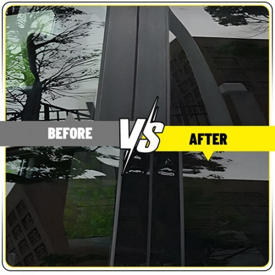 8X Door Trim Pillar Posts Gloss Black Cover Decor For 2013-2018 Toyota RAV4 EOA