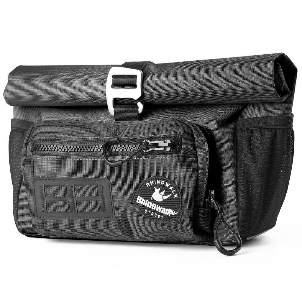 Водонепроницаемая сумка на руль велосипеда RHINOWALK BCT0201, 4 л, быстросъемная сумка для корзины на переднюю трубу