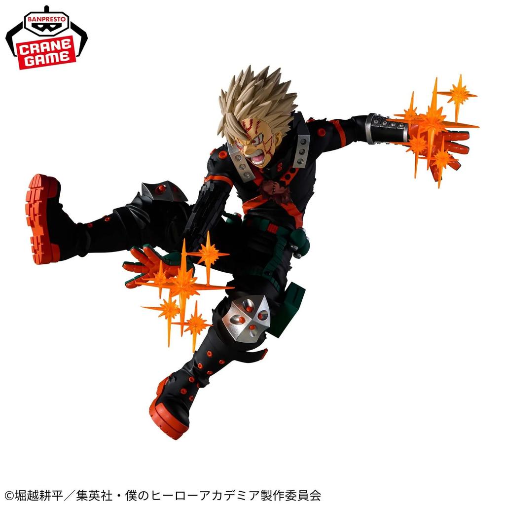New Banpresto My Hero Academia Anime Bakugou Katsuki MAXIMATIC Original Anime Figure Action Figures Model Figurine Collection