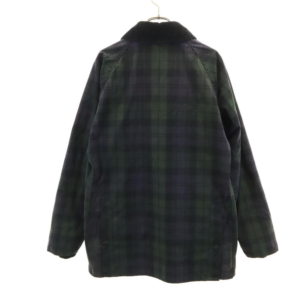 Barbour Black Watch Bedale Oiled Jacket 40 Navy SL BEDALE Men's Used