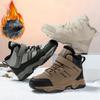 31-40 Winter Boy's Plus Velvet Warm Outdoor Hiking Shoes Cotton Shoes Hiking Cotton Shoes Snow Boots for Kids