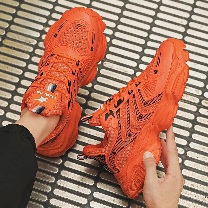 Модная мужская обувь для отдыха, мода 2024, кроссовки, сетчатые, теннисные, повседневные, мужские, походные, классические, оригинальные, дешевые, распродажа, корейский стиль