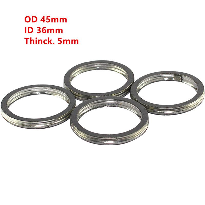 45mm Motorcycle Muffler Exhaust Pipe Header Gasket For Honda XR400R XR250R XR650R CRF250F CB1000 SXS1000