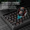 87 Keys Gaming USB Wired Gaming Keyboard Colorful Light Mobile Phone 19 Keys for Laptop PC Keyboard, - Effect, Stand, Conflict-Free