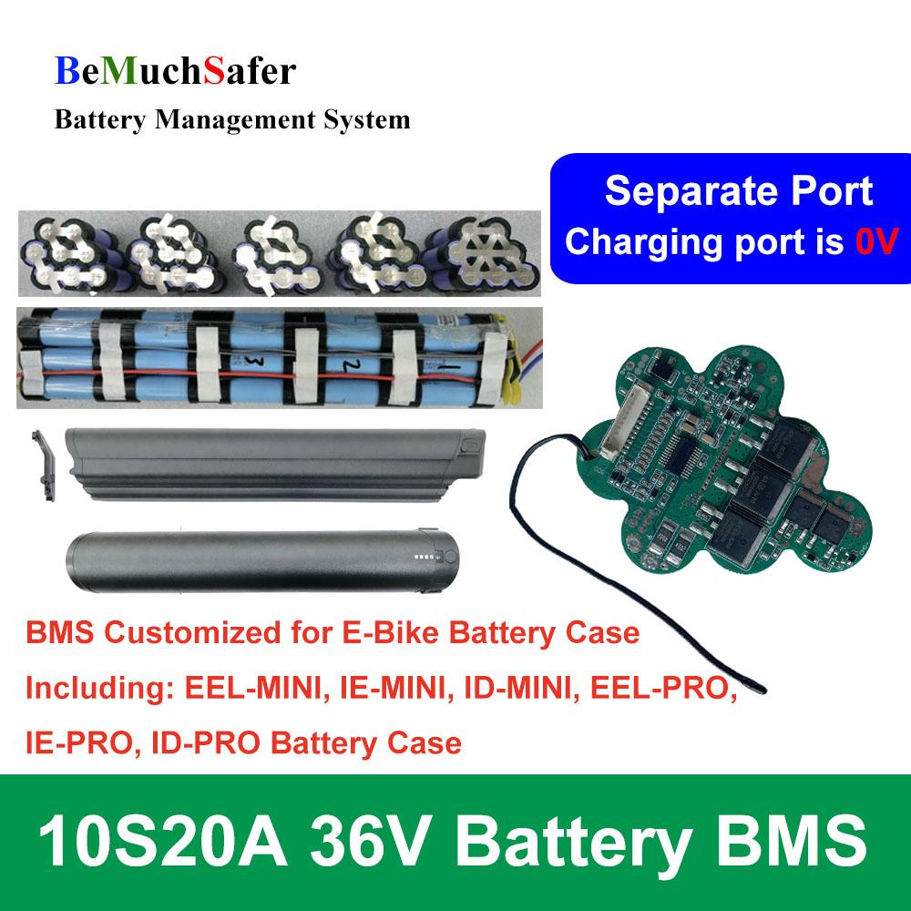 Dorado EEL 10S 13S 20A BMS Separate Port 10S20A 13S20A 36V 48V PCM Fit REENTION IE-MINI IE-PRO ID-MINI ID-PRO eBike Battery Case