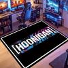 Ковер с узором HOONIGAN, противоскользящий ковер, подходит для гостиной, спальни, игровой комнаты, компьютерной комнаты и домашнего декора.