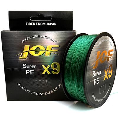 JOF 9/12 прядей 500 м 300 м 100 м полиэтиленовая плетеная леска tresse peche плетение для морской рыбалки мультифиламентная нить 9/12 нитей