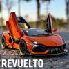 1:Масштаб 32 Модели спортивных автомобилей Mansory Revuelto 720S Игрушка Сплав Литье под давлением Резиновые шины Двери открываются Миниатюрные украшения для суперкаров