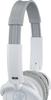 Yamaha Features powerful sound and rich and a comfortable fit for extended Includes a stereo adapter HPH-100WH headphones, white. tone, use. plug.
