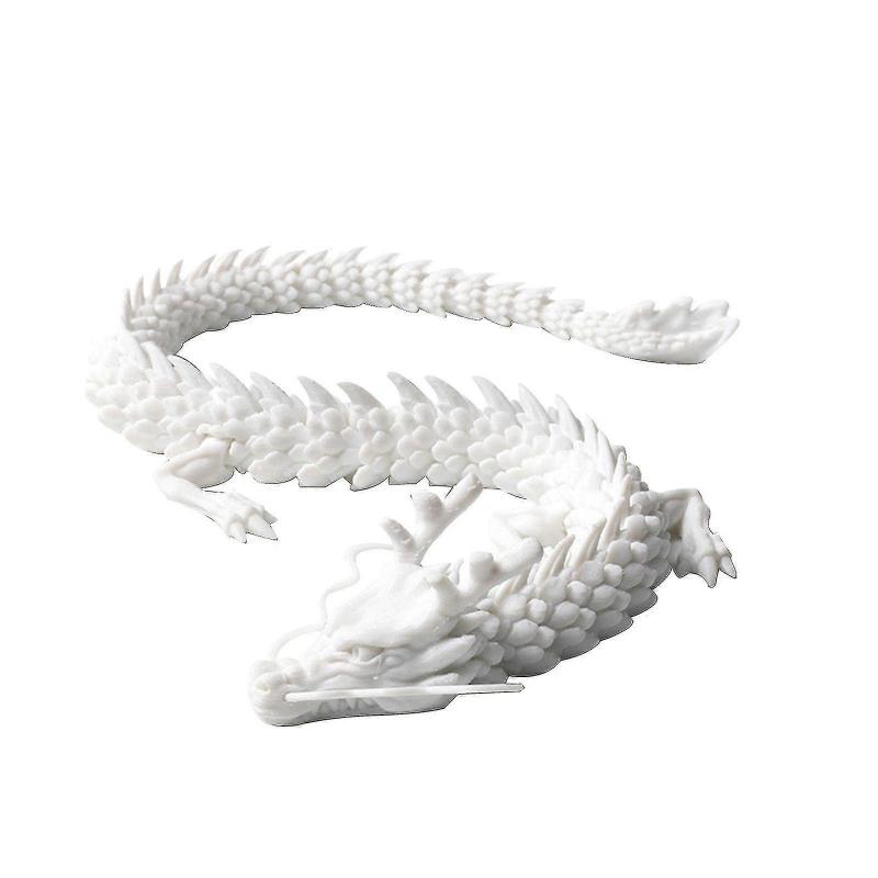 3d Printed Articulated Dragon-relief Anti-anxiety Dragon Kid,rotatable And Poseable Joints Dragon Model Figurines,articulated Toy For Adults & Kids17.