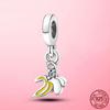 Fashion Earrings 925 Sterling Silver Charm Hoop Earrings DIY Jewelry Accessories