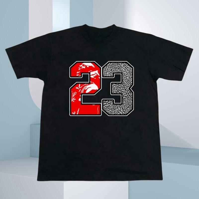 Футболка Flying Classic 23 Sport Plus Size Light Luxury Printed с короткими рукавами для мужчин и женщин в стиле хип-хоп, повседневный модный топ
