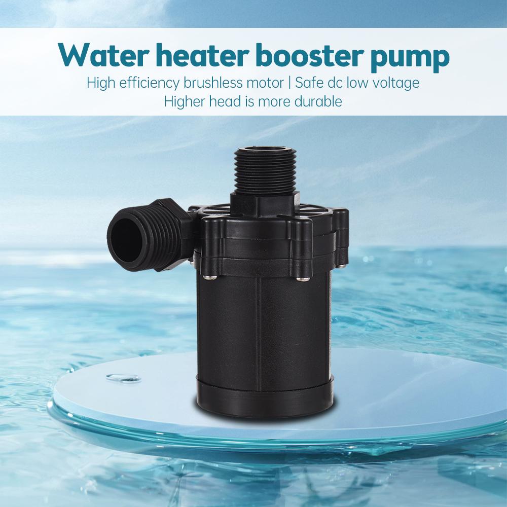 Погружной водяной насос DC 24V 90 градусов Малошумный мини-погружной насос 12 м подъем Бесщеточный двигатель 700 л/ч Насос для повышения давления