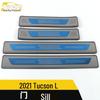 Tucson L 21 Sill Strips - Stainless Steel Bumper Welcome Pedal Decorative Stickers