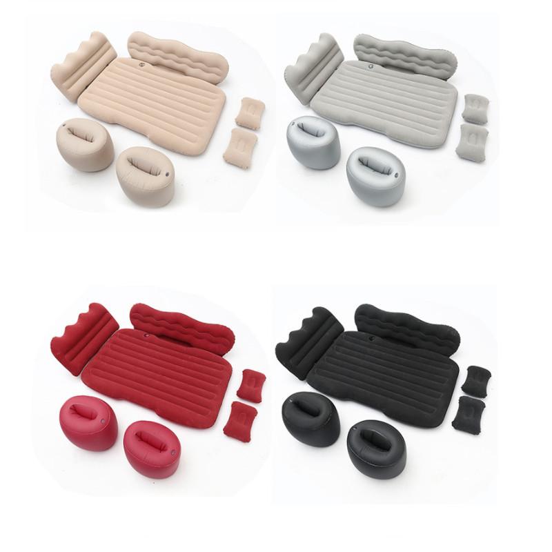 Прочный чехол на заднее сиденье автомобиля большего размера, автомобильный надувной матрас, дорожная кровать, влагостойкий надувной матрас, надувная кровать для салона автомобиля 135 см x 88 см