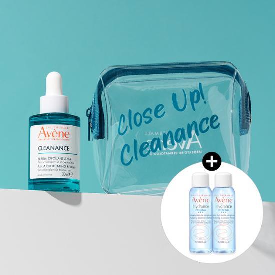 Avene Сыворотка Cleanance AHA 30 мл специальная (+пакет+Idrance Essence в лосьоне 25 мл*2)